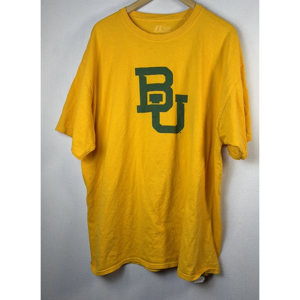 Baylor Bears College University Mom Bears Gray yellow green 3 t shirt Lot 2X 3X - Picture 8 of 16